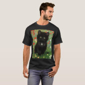 Gustav Klimt Kitten T-shirt (Voorkant volledig)