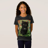 Gustav Klimt Kitten T-shirt (Voorkant volledig)