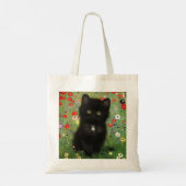 Gustav Klimt Kitten Tote Bag (Achterkant)