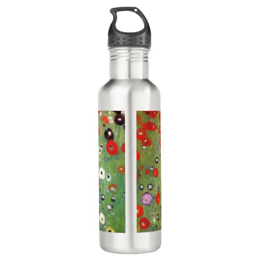 Gustav Klimt Kitten Waterfles (Achterkant)