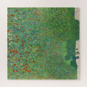 Gustav Klimt - Klaproosveld Legpuzzel (Horizontaal)