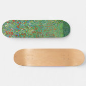 Gustav Klimt - Klaproosveld Persoonlijk Skateboard (Horizontaal)