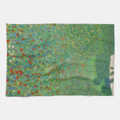 Gustav Klimt - Klaproosveld Theedoek (Horizontaal)