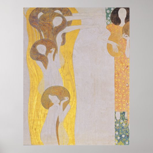 Gustav Klimt - Kunsten Poster (Voorkant)