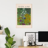 Gustav Klimt Kunstprint - Bloementuin Poster907 Poster (Thuiskantoor)