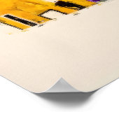 Gustav Klimt Kunstprint - De Kus907 Poster (Hoek)
