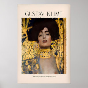 Gustav Klimt Kunstprint - Judith en Holofernes Kun Poster