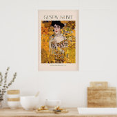 Gustav Klimt Kunstprint - Portret van Adele Poster (Keuken)