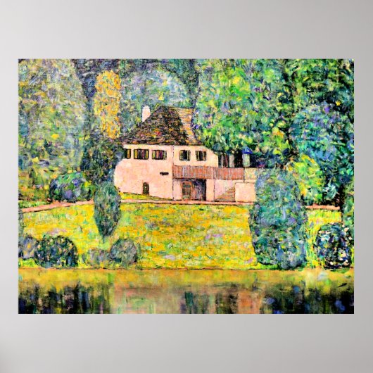 Gustav Klimt kunstwerk - Litzlbergkeller, Poster (Voorkant)