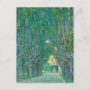 Gustav Klimt: Laan in Schloss Kammer Park Briefkaart