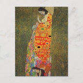 Gustav Klimt laat hoop varen Briefkaart (Voorkant)