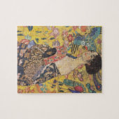 Gustav Klimt Lady met een fan Puzzle Legpuzzel (Horizontaal)
