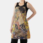 Gustav Klimt-Lady met een Fan | Schort (Insitu)