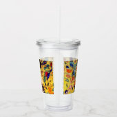 Gustav Klimt Lady met Fan Acryl Drinkbeker (Rechts)