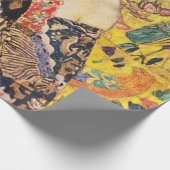 Gustav Klimt Lady met Fan Cadeaupapier (Hoek)