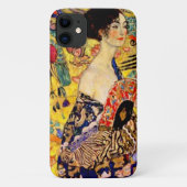 Gustav Klimt Lady met Fan Case-Mate iPhone Case (Achterkant)