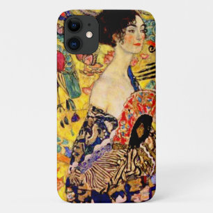 Gustav Klimt Lady met Fan Case-Mate iPhone Case