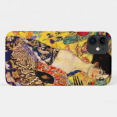 Gustav Klimt Lady met Fan Case-Mate iPhone Case (Achterkant (horizontaal))