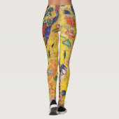 Gustav Klimt - Lady met Fan Leggings (Achterkant)