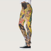 Gustav Klimt - Lady met Fan Leggings (Links)