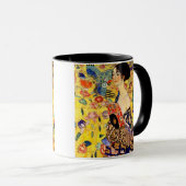 Gustav Klimt Lady met Fan Mok (Voorkant rechts)