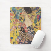 Gustav Klimt Lady met Fan Muismat (Met muis)