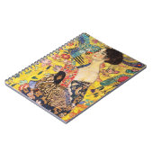 Gustav Klimt Lady met Fan Notitieboek (Linkerzijde)