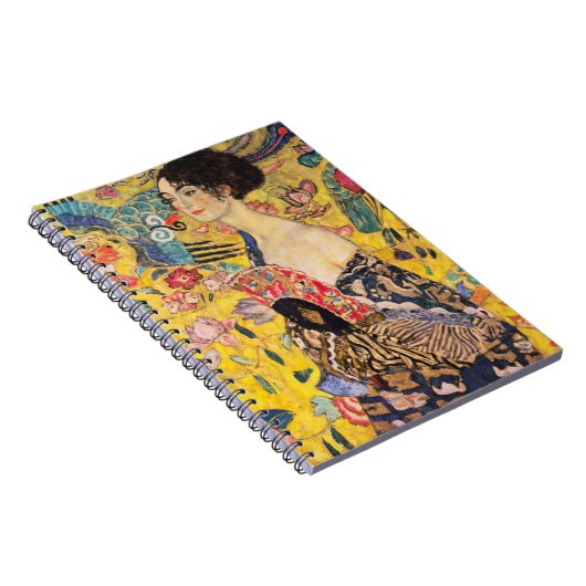 Gustav Klimt - Lady met Fan Notitieboek (Rechterzijde)