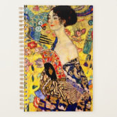 Gustav Klimt Lady met Fan Planner (Voorkant)
