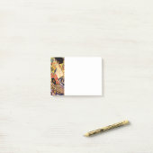 Gustav Klimt Lady met Fan Post-it® Notes (Op bureau)