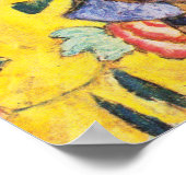 Gustav Klimt Lady met Fan Poster (Hoek)