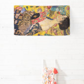 Gustav Klimt - Lady met Fan Spandoek (Insitu)