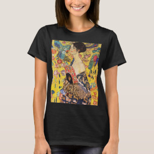 Gustav Klimt Lady met Fan T-shirt