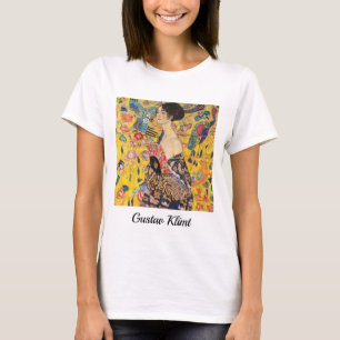 Gustav Klimt - Lady met Fan T-shirt