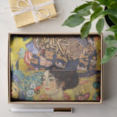Gustav Klimt Lady met Fan Tissuepapier (Geschenk)