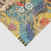 Gustav Klimt - Lady met Fan Tissuepapier (Detail)