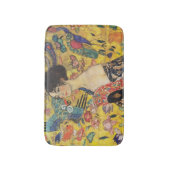 Gustav Klimt Lady met nieuwe Fan Art-indeling Badmat (Voorkant Verticaal)