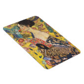 Gustav Klimt Lady met nieuwe Fan Art-indeling Magneet (Rechterzijde)
