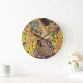 Gustav Klimt - Lady with Fan Grote Klok (Huis)