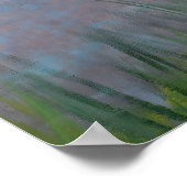 Gustav Klimt - Lakeshore met vogels Poster (Hoek)