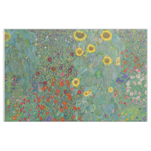 Gustav Klimt - Landelijke tuin met zonnebloemen