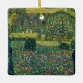 Gustav Klimt - Landenhuis van Attersee Keramisch Ornament (Voorkant)