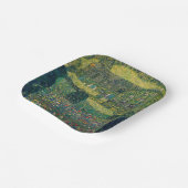 Gustav Klimt - Landenhuis van Attersee Papieren Bordje (Gebogen)