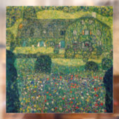 Gustav Klimt - Landenhuis van Attersee Raamsticker (Vel 2)