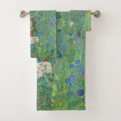 Gustav Klimt - Landentuin met zonnebloemen Bad Handdoek (Insitu)