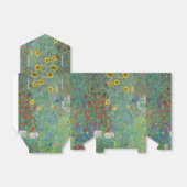 Gustav Klimt - Landentuin met zonnebloemen Bedankdoosjes (Uitgevouwen)