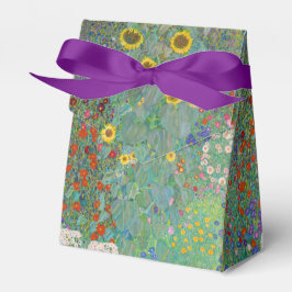 Gustav Klimt - Landentuin met zonnebloemen Bedankdoosjes