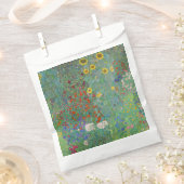 Gustav Klimt - Landentuin met zonnebloemen Bedankzakje (Geknipt)