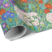 Gustav Klimt - Landentuin met zonnebloemen Cadeaupapier (Rol Hoek)