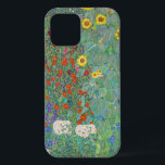 Gustav Klimt - Landentuin met zonnebloemen Case-Mate iPhone Case<br><div class="desc">Landtuin met zonnebloemen / Boerderijen tuin met zonnebloemen - Gustav Klimt in 1905-1906</div>